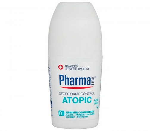 PharmaLine Дезодорант-ролик для сухой и чувствительной кожи Atopic 50мл