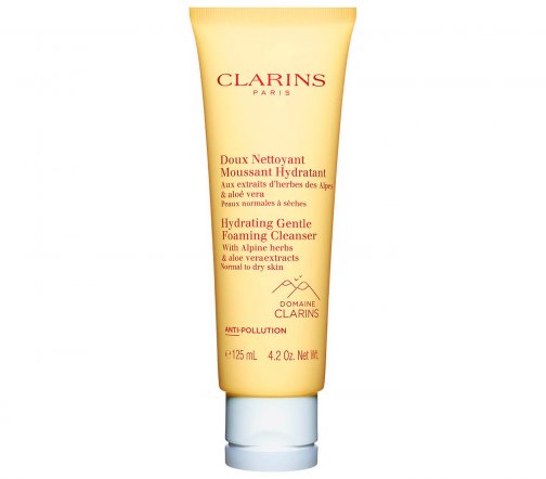 Clarins Doux Nettoyant Moussant Крем очищающий пенящийся для нормальной и сухой кожи 75мл