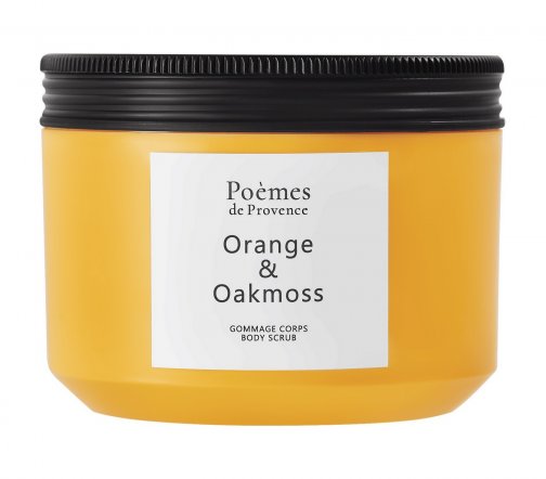 Poemes De Provence Orange&Oakmoss (Апельсин и дубовый мох) Скраб парфюмированный для тела 300мл
