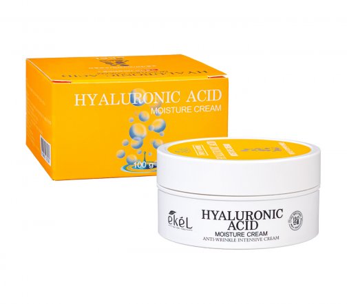 Ekel Крем увлажняющий для лица с гиалуроновой кислотой Hyaluronic Acid 100гр