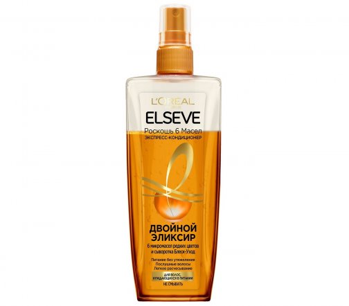 L'Oreal Paris Elseve Роскошь 6 Масел Эликсир двойной двухфазный для волос 200мл