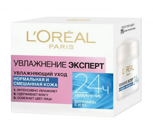 L'Oreal Paris Увлажнение Эксперт Крем для нормальной и смешанной кожи 50мл