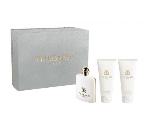 Trussardi Donna Набор Парфюмерная вода 100мл+Лосьон для тела 200мл+Гель для душа 200мл