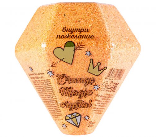 Laboratory Katrin Соль шипучая для ванны Orange Magic Crystal 200гр