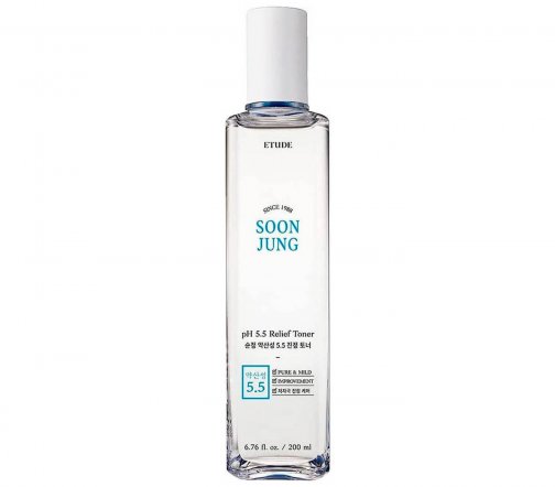 Etude Soon Jung Тонер успокаивающий слабокислотный для лица 200мл