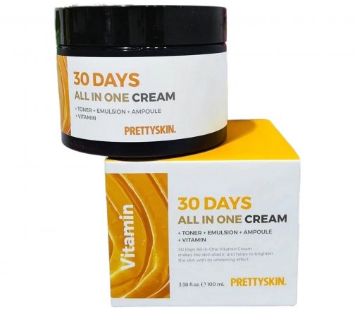 PrettySkin 30days All In One Vitamin Крем универсальный для лица с витаминами 100мл