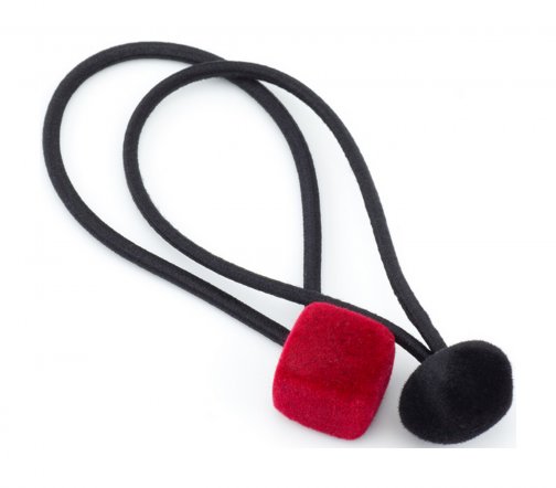 Dewal Beauty Резинки для волос Цветные сердечки Midi 2шт DBR92