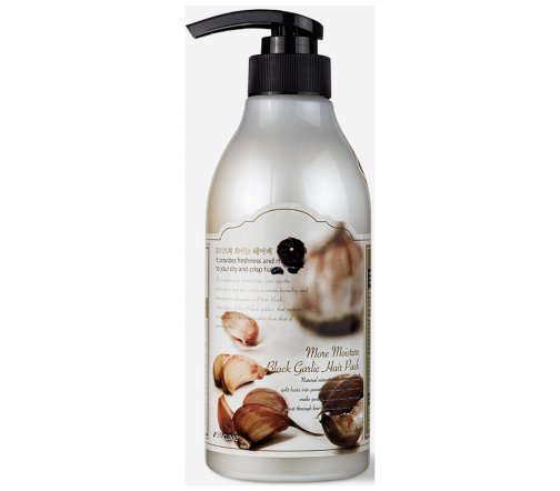 3W Clinic More Moisture Black Garlic Маска для волос с экстрактом чеснока 500мл