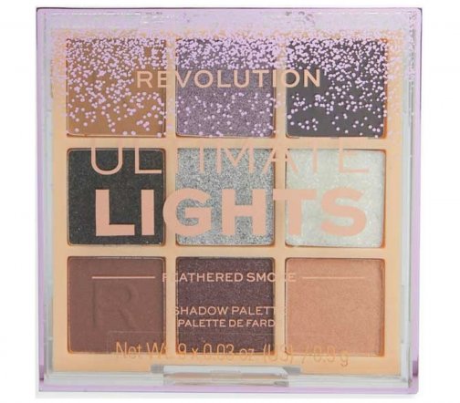 Makeup Revolution Палетка теней для век Ultimate Light Feathered Smoke