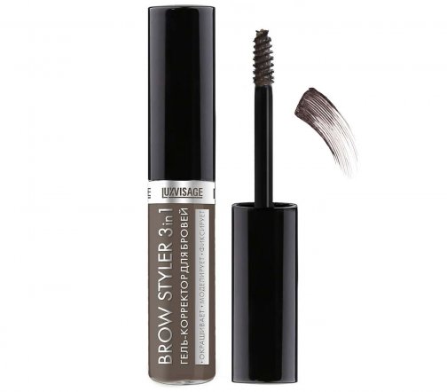 Luxvisage Гель-корректор для бровей Brow Styler 3в1