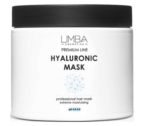 Limba Cosmetics Маска увлажняющая для волос Hyaluronic Mask 490гр