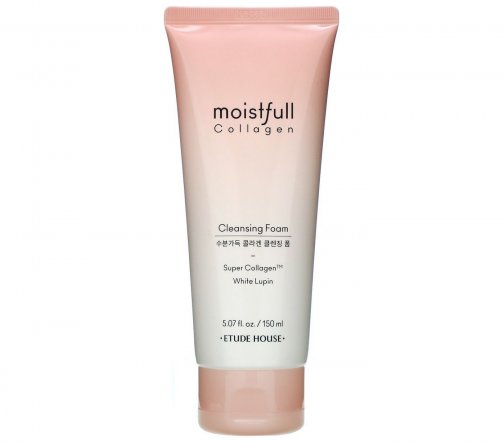 Etude House Moistfull Collagen Пенка увлажняющая с коллагеном для умывания 150гр