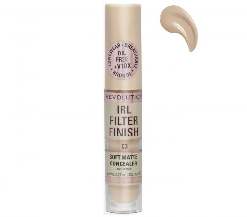 Makeup Revolution Консилер IRL Filter Finish Soft Matte