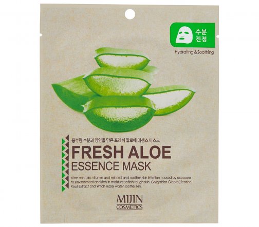 Mijin Essence Маска тканевая для лица Fresh Aloe 25гр