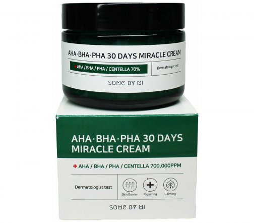 Some By Mi Крем восстанавливающий для проблемной кожи лица с AHA-BHA-PHA кислотами 30 дней 60мл