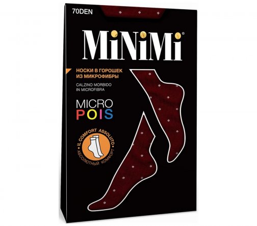 Minimi Носки Micro Pois 70 den Uni Ambra
