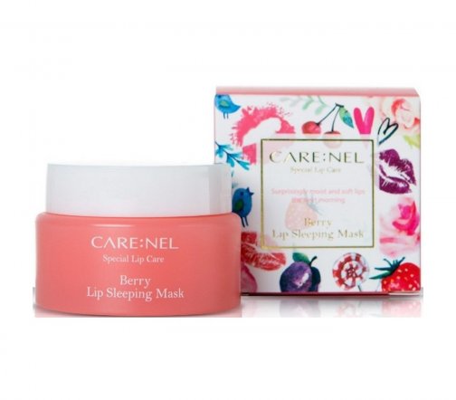 Carenel Berry Lip Mask Маска ночная для губ с ароматом ягод 23гр