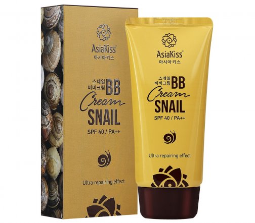 AsiaKiss Snail Крем-BB с экстрактом муцина улитки 60мл