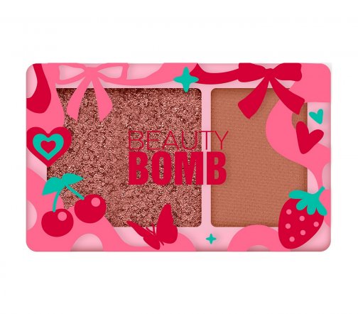 Beauty Bomb Палетка теней Double