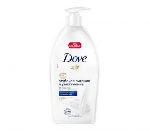 Dove Крем-гель для душа Глубокое питание 750мл