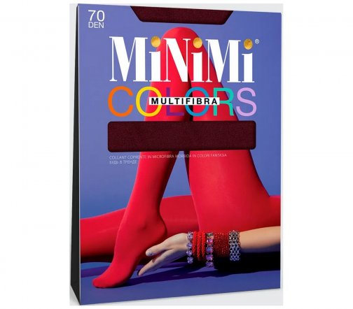 Minimi Колготки Multifibra Colors 3D 70 den  (Сливовый)