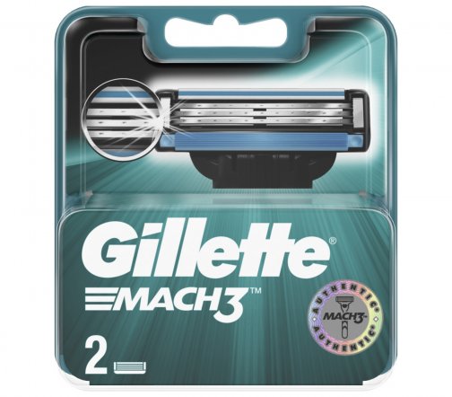 Gillette Men Mach3 Кассета сменная 2шт
