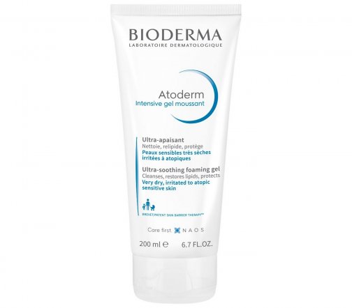 Bioderma Atoderm Intensive (Атодерм Интенсив) Гель мягкий очищающий для чувствительной кожи 200мл