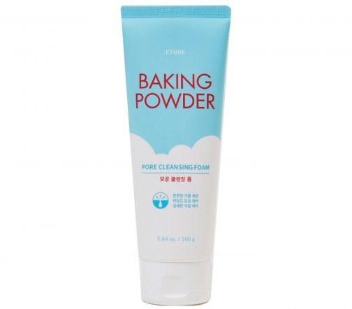 Etude House Baking Powder Пенка для глубокого очищения пор с содой 160мл