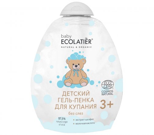 Ecolatier Baby Гель-пенка для купания 3+ дой-пак 250мл