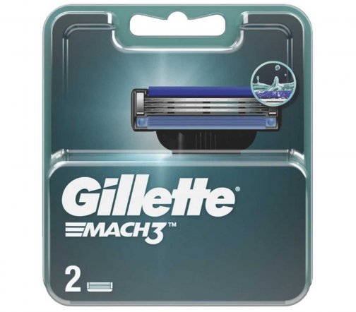 Gillette Mach3 Кассета сменная 2шт