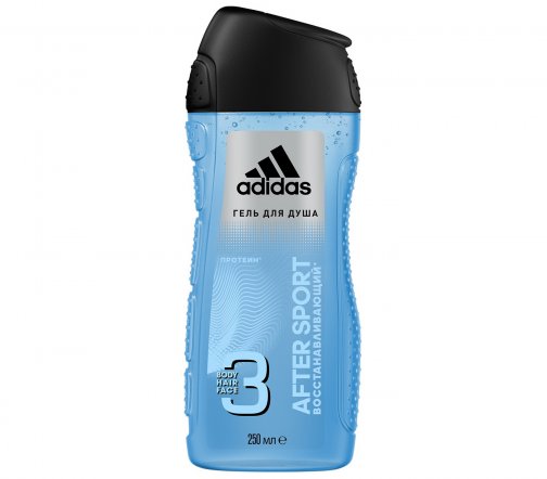 Adidas After Sport 3 In 1 Гель для душа 250мл