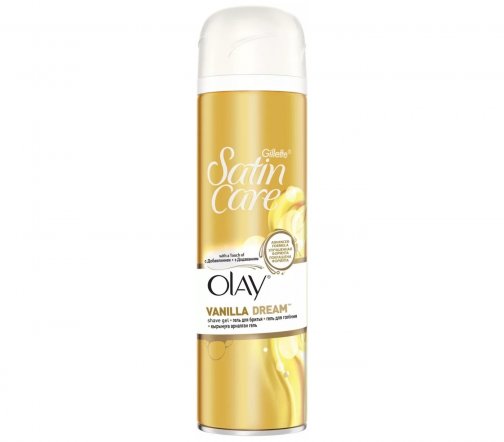 Gillette Satin Care Гель для бритья Olay Vanilla Dream 200мл
