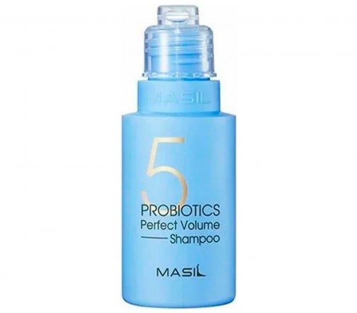 Masil 5 Probiotics Perfect Volume Шампунь мягкий с пробиотиками для объема волос 50мл