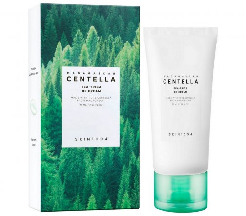 SKIN1004 Madagascar Centella Tea-Trica Крем успокаивающий для проблемной кожи лица 75мл