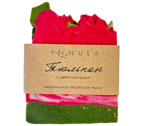 Innula Мыло натуральное Тюльпан 85гр