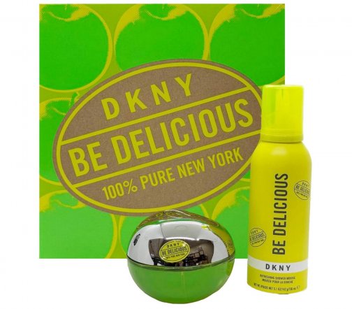 DKNY Be Delicious Набор Парфюмерная вода 100мл+Гель для душа 150мл