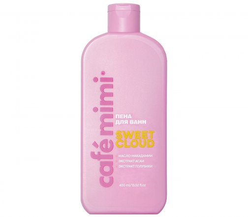 Cafe Mimi Colours Пена для ванн Sweet Cloud 400мл