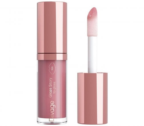 Divage Блеск L.gloss Gloss story 01 bloom нежно-розовый