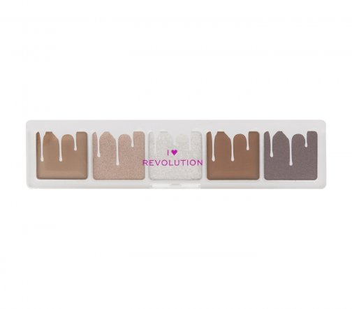 I Heart Revolution Палетка теней для век Mini Chocolate White Vanilla