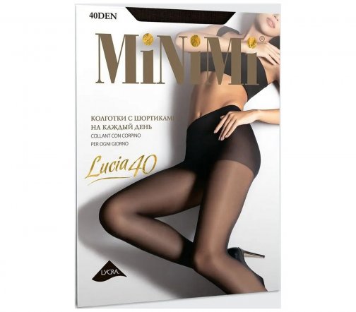 Minimi Колготки Lucia 40 den 3-M Fumo (Серо-голубой)