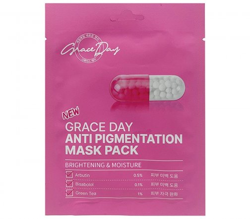 Grace Day Anti Pigmentation Маска тканевая для лица против пигментации 27мл