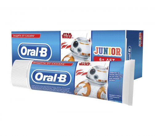 Oral-B Для Детей Паста зубная Junior нежная мята 75мл