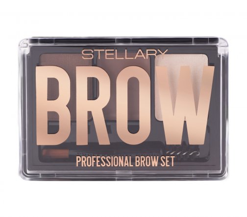 Stellary Палетка для макияжа бровей Professional Brow Set
