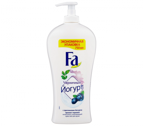Schwarzkopf Fa Гель для душа Черничный йогурт 750мл