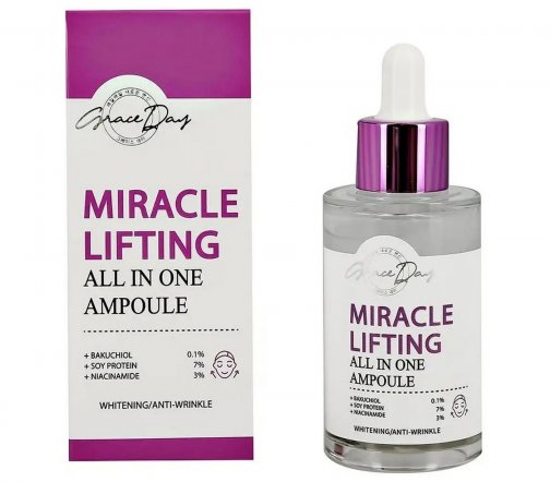 Grace Day Miracle Лифтинг-сыворотка для лица с бакучилом Lifting 50мл