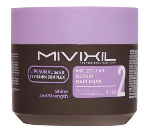 Mivixil Маска реконструирующая Молекулярное восстановление и питание 300мл