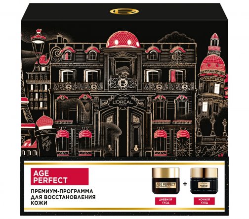L'Oreal Paris Age Perfect Набор Крем дневной для лица 50мл+Крем ночной для лица 50мл