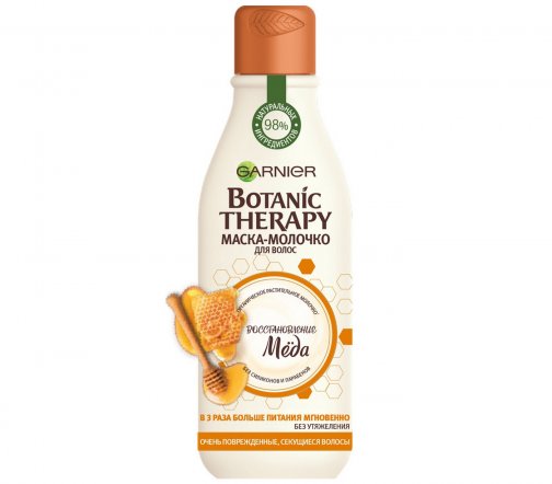 Garnier Botanic Therapy Маска-молочко для всех типов волос Восстановление меда 250мл