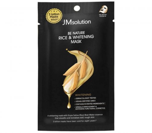 JMSolution Маска тканевая отбеливающая для лица Рис 24мл