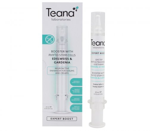 Teana Expert Boost Бустер Эдельвейс и Гардения с фитостволовыми клетками 20мл